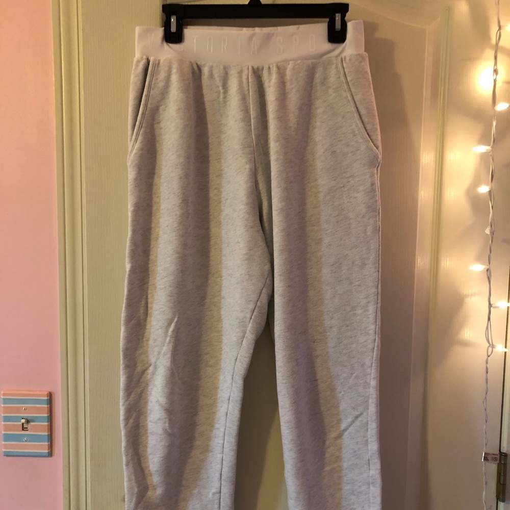 Light gray joggers